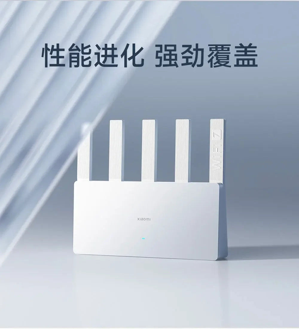 Xiaomi Router BE5000 2.5G Wifi 7 Wiress Router Mesh Group 2.4GHz 5GHz MLO Dual Band Works with Xiaomi mijia mihome App Network.