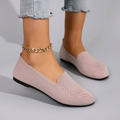 Spring Women's Comfortable, Breathable, Lightweight and Wear-Resistant Casual Shoes with Soft Soles for Lazy People to Step on.