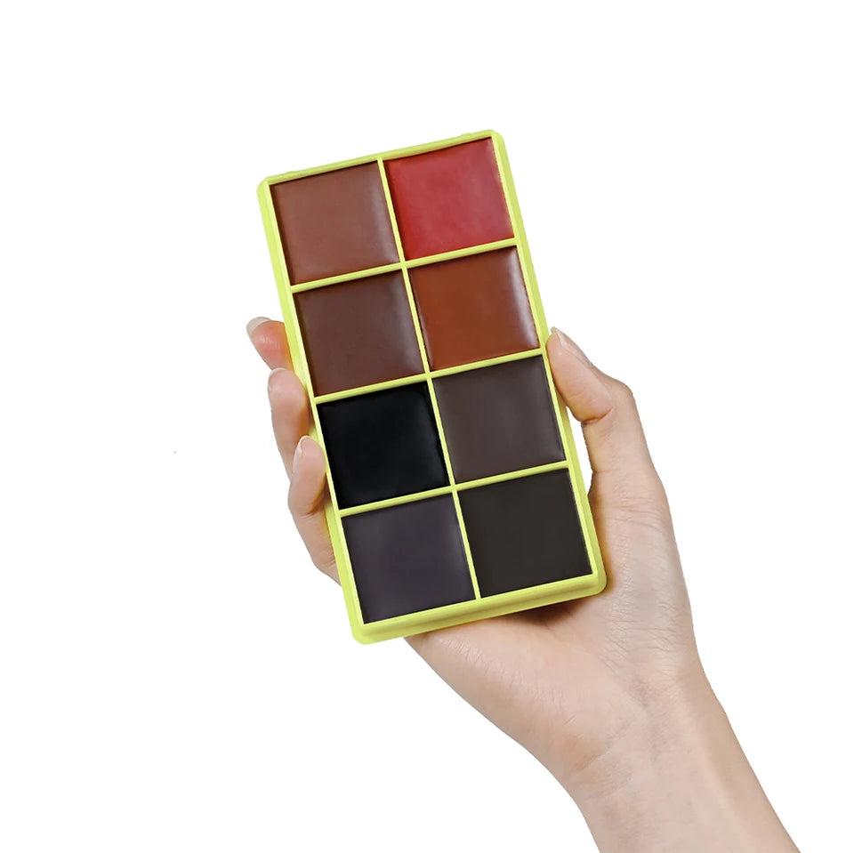 Curve Case Cream Eyebrow Cream Blush Highlighter Palette Matte Shimmer Finishes Shadow Tones Long-Lasting Cosmetics