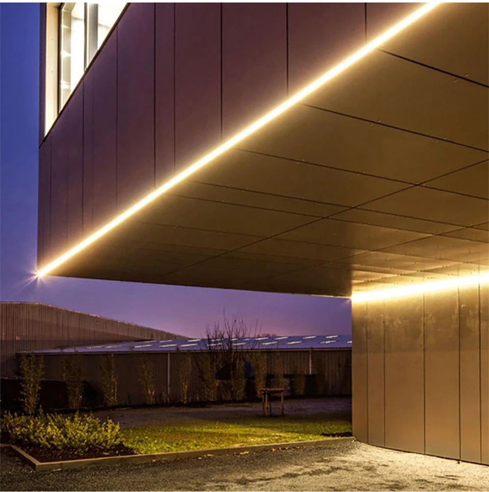 35M Neon Soft Tube Cob LED Strip Light Super Bright 320LEDs/m RA90 with Switch EU/US Plug Waterproof Outdoor Decor 110V 220V.