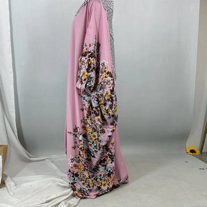 Ramadan Plus Size Abaya Damen Dubai Luxury Islam Arabic Women Muslim Maxi Dresses Clothing Kebaya Kaftan Robe Femme Musulmane.