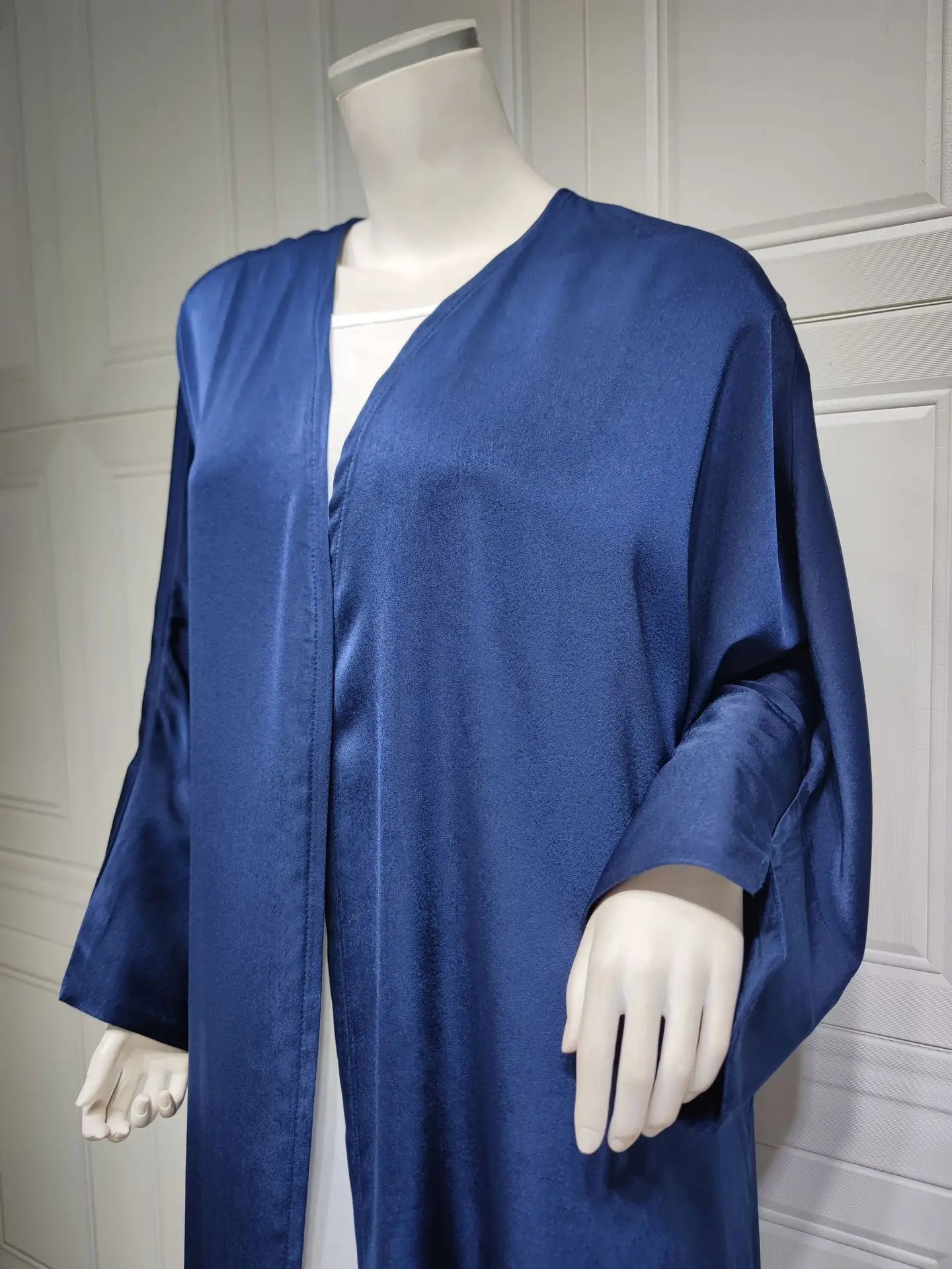 Marocain Kaftan Women Muslim Maxi Dress Dubai Abayas Kimono Satin Robe Femme Open Abaya Turkey Caftan Islamic Jalabiya Kebaya.