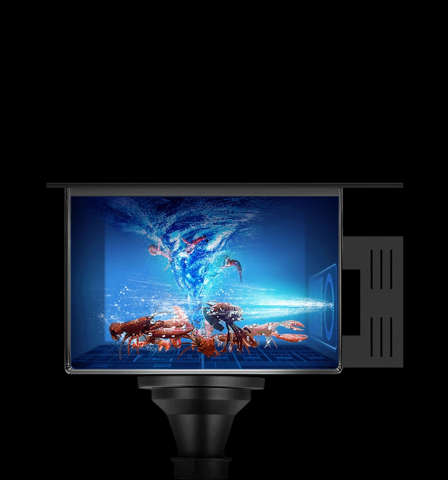 ASRAS Kitchen Sink Stainless Steel Nano Grey Kitchen Sink with Built-in Food Purifier, Hidden Cover & Adjustable Lift Faucet