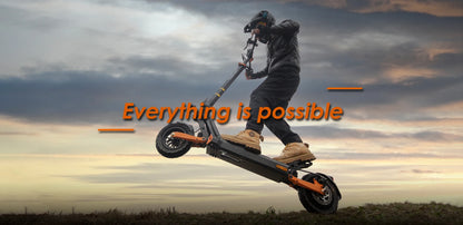 KuKirin G2 Pro VMP Electric Scooter 500W 48V 15.6Ah 9 Inch Off-road Tire Foldable Electric Scooter 25KM/H Speed 65KM Range.