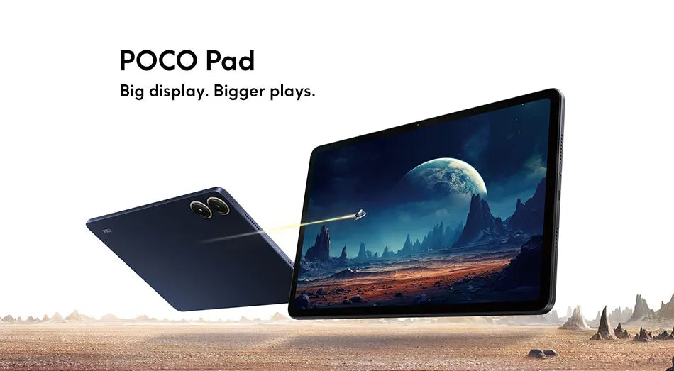 Global Version POCO Pad Tablet 12.1'' 120Hz 2.5K LCD Display Snapdragon 7s Gen 2 Octa core 10000mAh Battery 33W Charging.