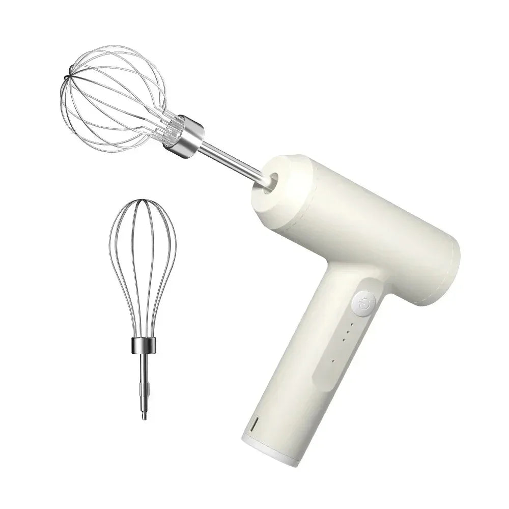 Diwiter 1 PCS Wireless Electric Food Mixer Portable 3 Speeds Egg Beater Baking Dough Cake Cream Mixer Kitchen Tools