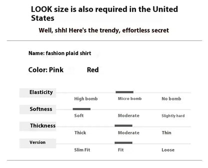 2024 herbst Neue College Stil Plaid Shirts frauen Lange hülse Taste Unten Casual Tops Lose Mode Polo Neck Blusen.