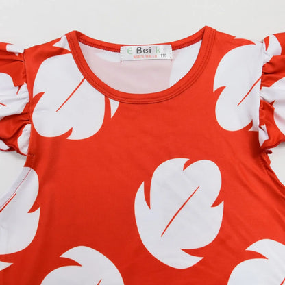 Baby Disney Film Stich Rolle Spielen Kostüm Sets Cartoon Niedliche Prinzessin Kleid Bühne Leistung Halloween Karneval Kinder Kleid.