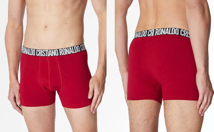 CRIIS SEVEN 7 Boxershorts für Herren, Cristiano Ronaldo, Basic-Unterwäsche aus Baumwolle, Herren-Badehose, Turnhose, bequeme Unterhose