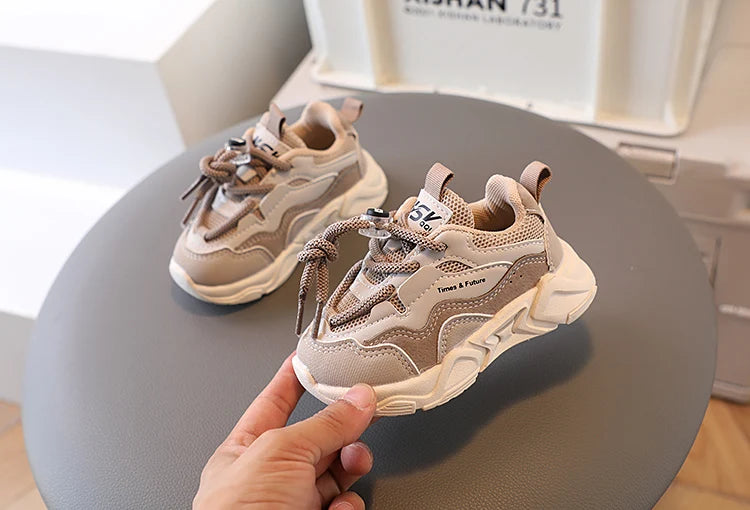 Baby Boys Shoes Kids Casual Sneakers Running Sports Shoes 2023 Spring Autumn Toddlers Boys Girls Shoes Fashion Soft for School