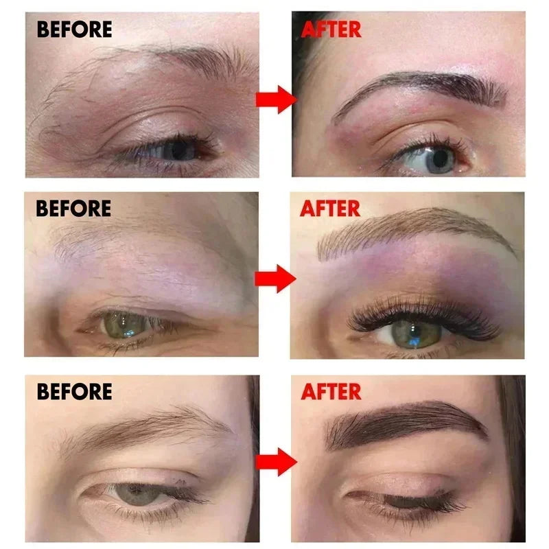 Eyebrow Growth Serum Eyelash Hair Growth Anti Hairs Loss Product Prevent Baldness Fuller Thicker Lengthening Eyebrow Makeup.
