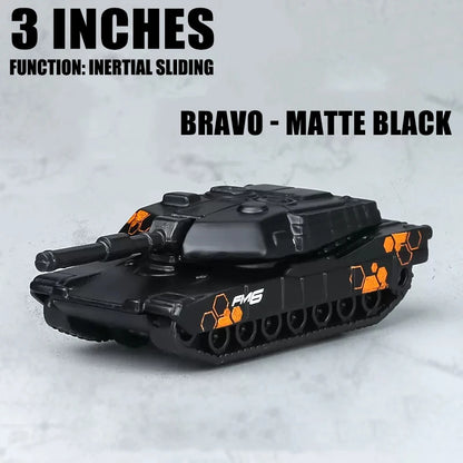 Maisto 3-inch military series model Tank armored vehicle classic static car alloy die-casting car model collection gift toy