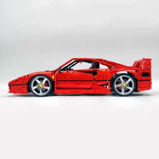 4026PCS Technical LOX Edition F40  Assembly MOC 140629 Building Block Car Supercar Model Adult High Difficulty Racing Toys.
