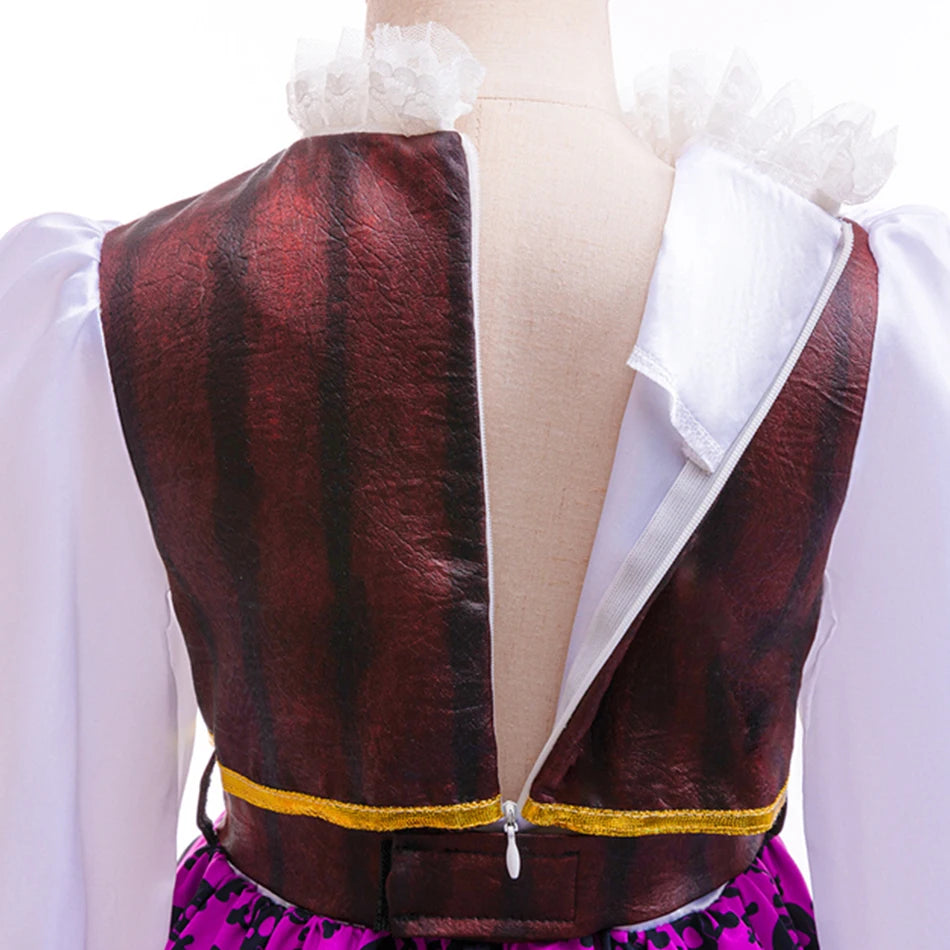 Halloween Mädchen Cosplay Piratenkapitän Kleid Kinder Karneval Event Maskerade Party Festival Kostüm Kinder Performance Bekleidung.