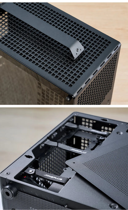 JONSBO Z20 MATX Case Detachable Handle Supports 240 Water-cooled 363mm Graphics Card Side  Transparency Desktop Mini PC Chassis