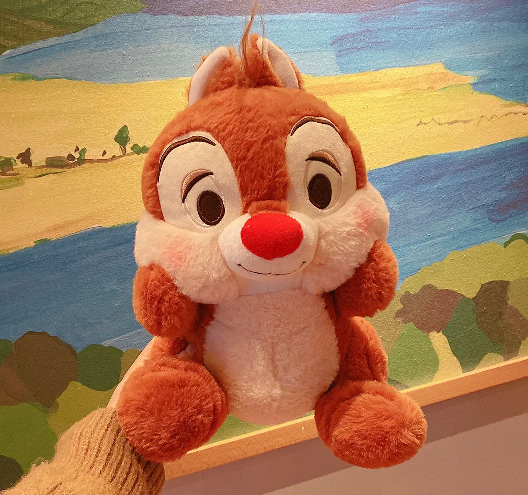 30/60cm Disney Chip And Dale Toy Stuffed Chipmunks Lovely Anime Soft Hug Pillow Sleeping Girl Child Gifts Doll.