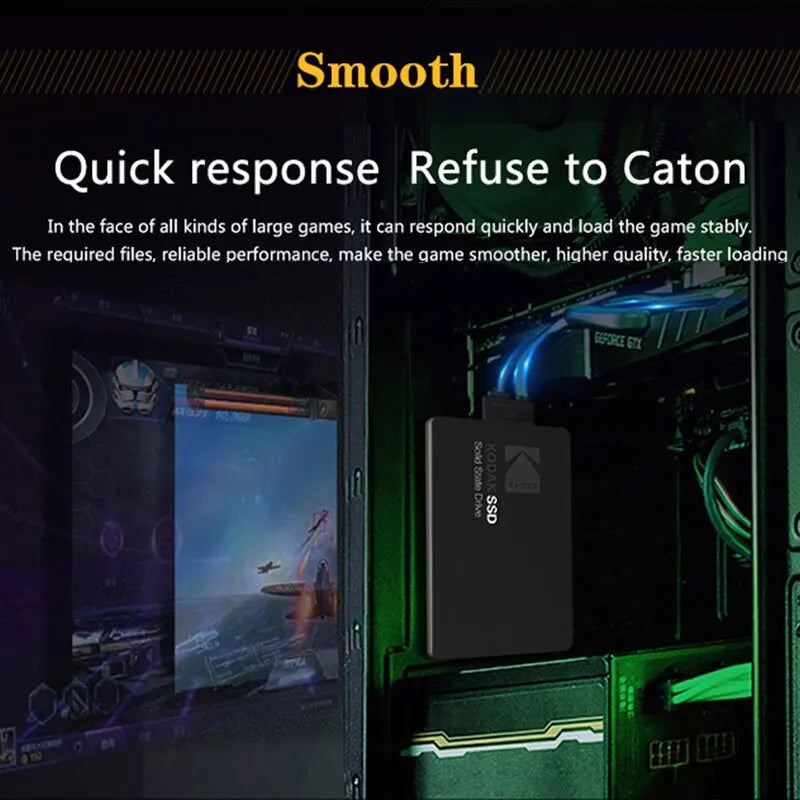 Kodak X120 PRO SSD Drive HDD 2.5 Hard Disk SSD 120GB 1TB 512GB 128GB 256GB HD SATA Disk Internal Hard Drive for Laptop Computer.