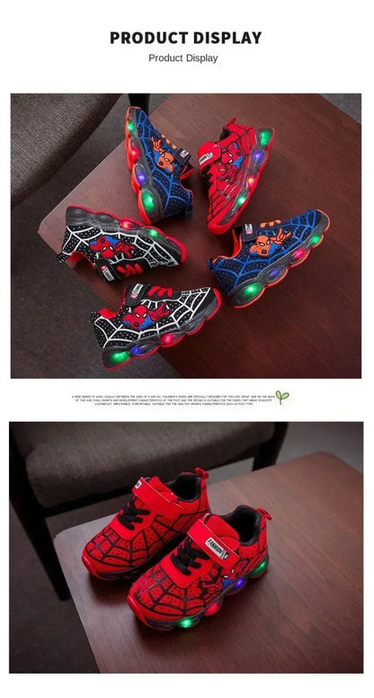 Autumn children's shoes, children's luminous shoes, men's and women's running shoes, baby flashing shoes, LED lights, sneakers.