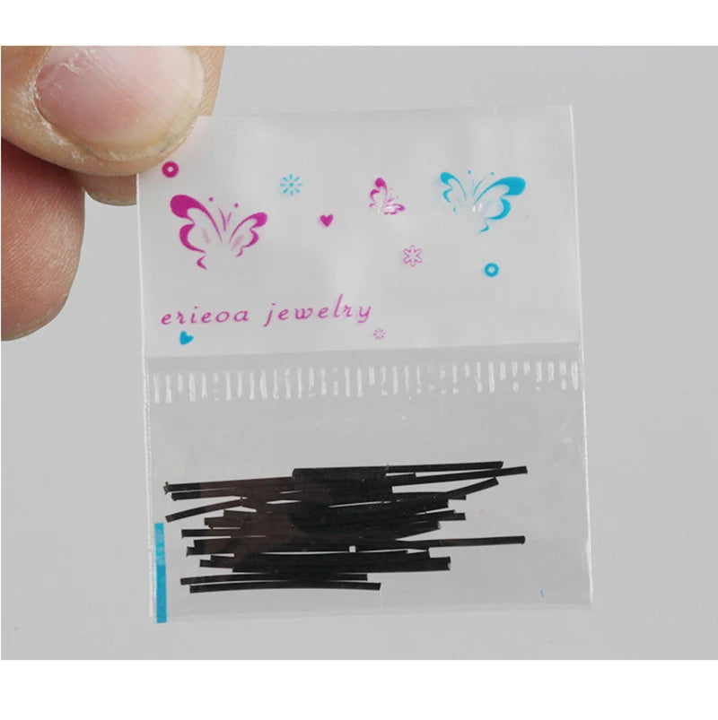 Invisible Plastic Soft Stud Earrings Hypoallergenic Simple Transparent Earring Piercing Retainer Ear Studs Pins Jewelry.