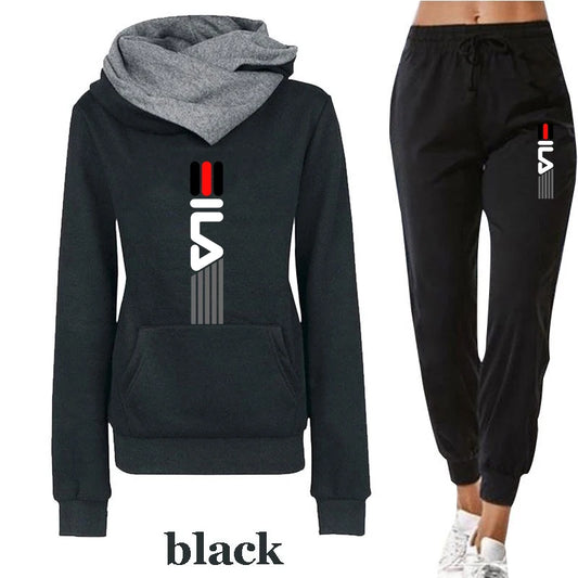 Frühling Und Herbst Frauen Hoodie Trainingsanzug 2-teiliges Set Sweatshirt Set Casual Tops Sport Lange Hosen Weibliche Plus Größe Vetement.