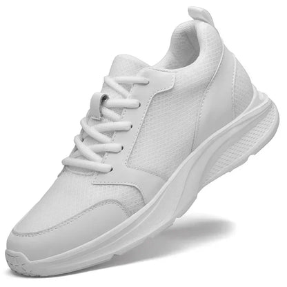 Männer Aufzug Schuhe Höhe Erhöhen Turnschuhe Schuhe für Männer 10 cm Sport Casual Schuhe Unsichtbare Innere Erhöhung 8 cm Weiße Schuhe