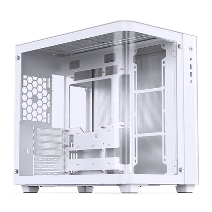 JONSBO TK-3 Desktop Chassis Curved Sea View Room Side Transparent ATX E-sports Case Double 360 Water Cooler Type-c Interface