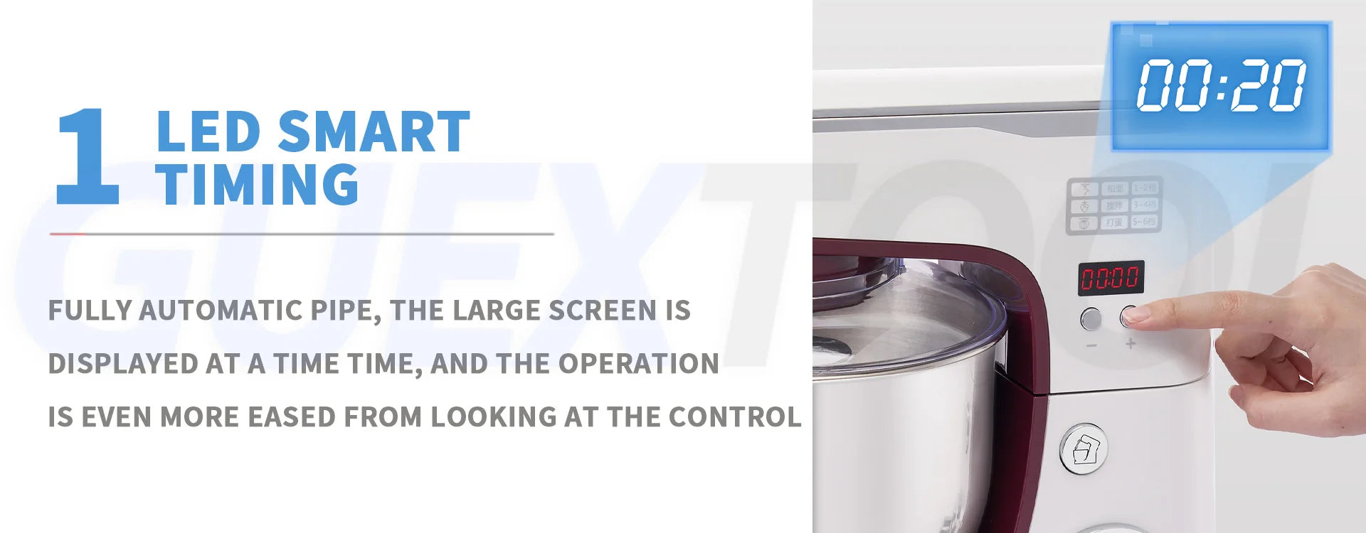 10L Stand Mixer Electric Kitchen Mixer Food Processor Dough Kneading Machine Kneader Kitchen Appliances Stir Fried chef's Machin.