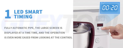 10L Stand Mixer Electric Kitchen Mixer Food Processor Dough Kneading Machine Kneader Kitchen Appliances Stir Fried chef's Machin.