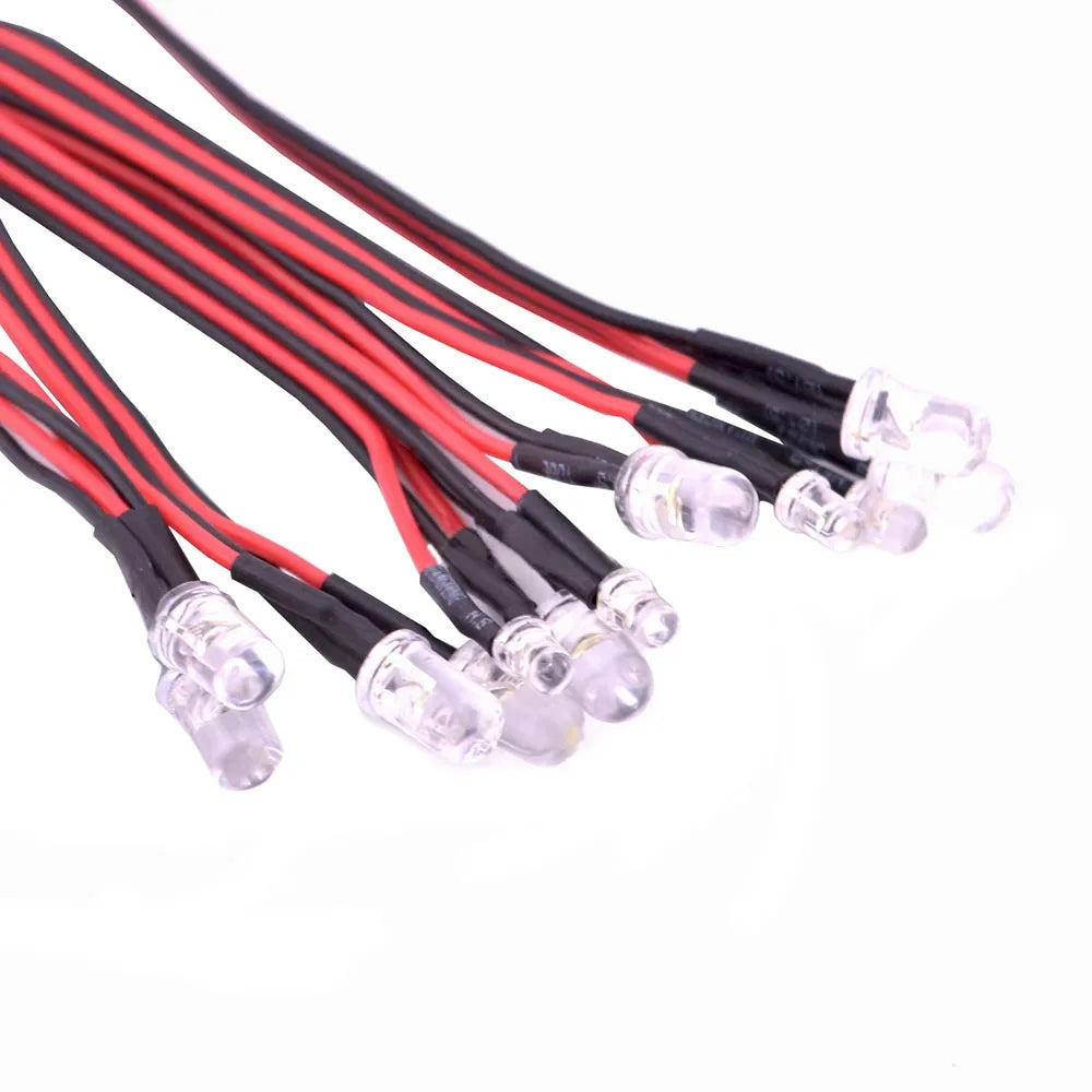 RC 12 LED Lighting Simulation Flash Light Controllable dual flashing lights Kit for 1/10 RC cars Tamiya HSP HPI RC4WD Traxxas.
