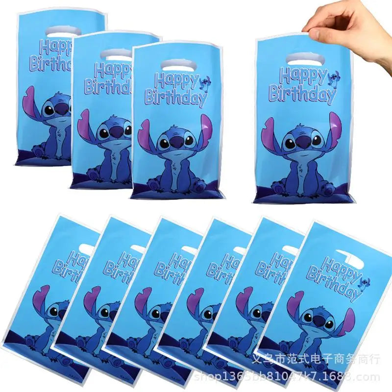 Disney Stitch Partygeschenke, Stich-Thema, Geschenktüten, Pralinenschachtel, Ringe, Pinata, Schlüsselanhänger, Aufkleber, Geblasen, Luftballons, Partygeschenke