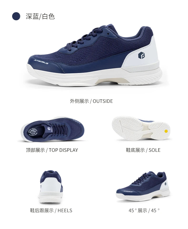 FitVille Professionelle Tennisschuhe für Herren, Soprt-Schuhe, Trainings-Sneaker, rutschfest, schweißabsorbierend, geschwollene Füße, Fußgewölbeunterstützung.