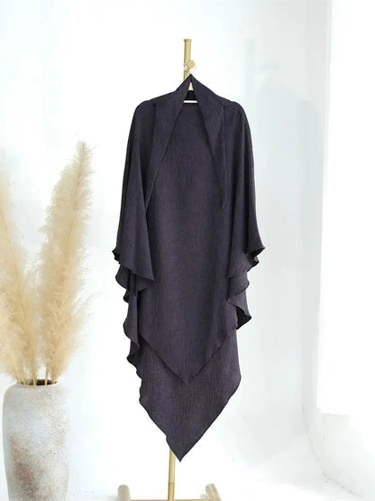 Ramadan Breastfeeding Outfit Prayer Clothes Khimar Abaya Dubai Islam Muslim Hijab Dress Women Kebaya Robe Ensembles Musulmans