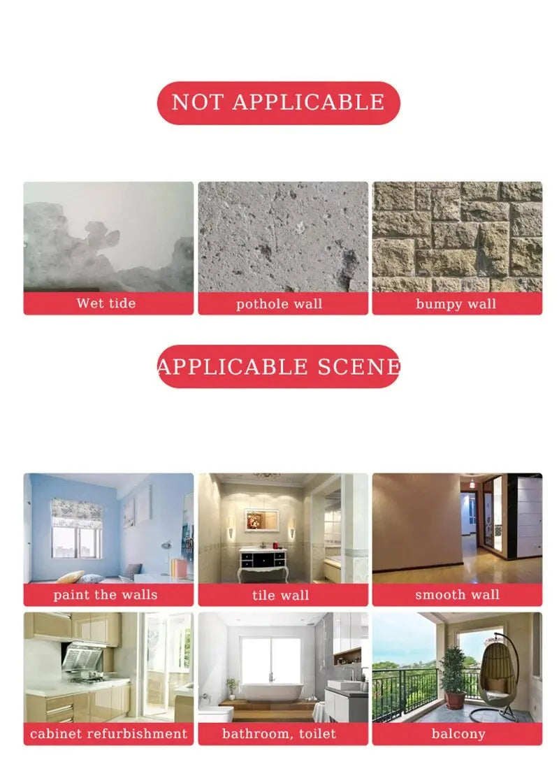 Decorative moisture-proof waterproof anti fouling anti-collision self-adhesive 3D modern style wallpaper 35*35cm ceiling