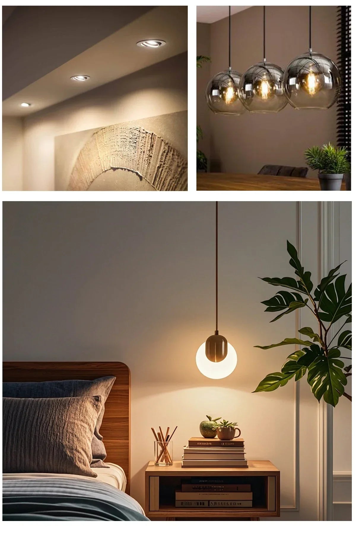 8PCS Led-lampe E27 B22 E14 220V GU10 Spot Licht 9W LED Glühlampe Retro Edison Vintage lampe AC 220V 110V Glas Lampen für Zuhause.