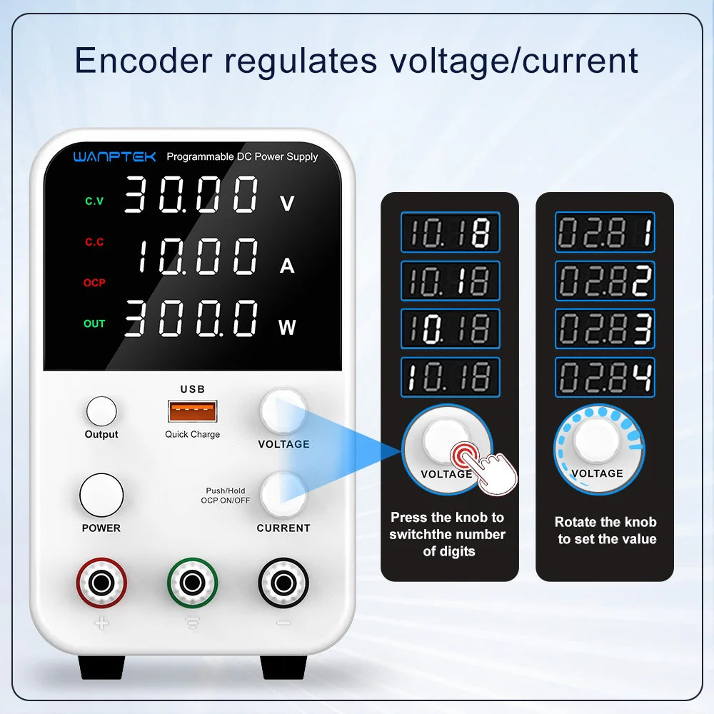 30V 10A 60V 5A DC Lab Power Supply Adjustable DC Power Supply Regulator Switching Power Supply Bench Power Supply 220V/110V.