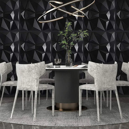 12pcs 30x30cm Super 3D Art Wall Panel PVC tile Waterproof Esports game 3D Wall Sticker Decor Tiles Diamond Design DIY Home Decor