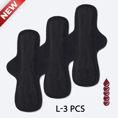 Reusable Menstrual Pads Women Large Washable Seamless Sanitary Napkin Thin No-slip Reusable Sanitary Towel Absorbent Pad Panties