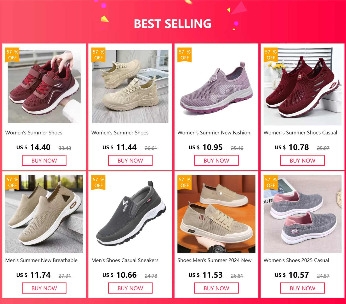 Men's Shoes Casual Sneakers Summer Breathable Mesh Waterproof Outdoor Slip On Flats Affordable Free Shipping Shoes.