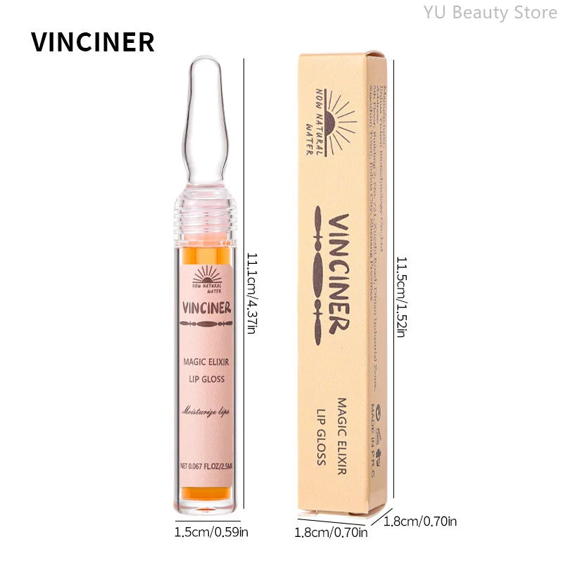 6 Colors Lip Plumping Gloss Instant Lip Plumper Extreme Volume Serum Oil Moisturizing Sexy Plump Lips Korean Makeup Products.