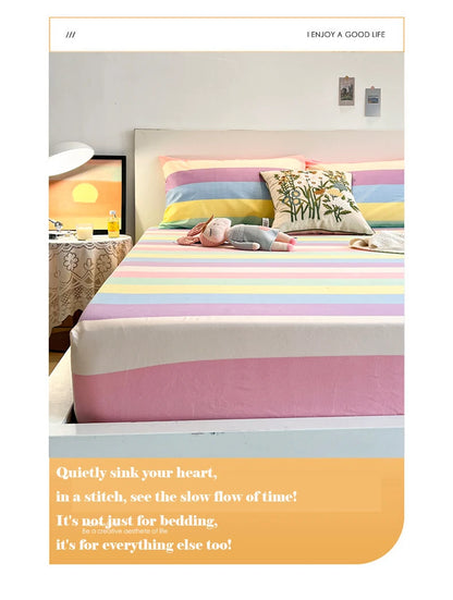 1pc Warm Winter Elastic Fitted Sheets Adjustable Flannel Velvet Mattress Cover Fluffy Fitted Bed Sheets for 200 Queen 180 size.