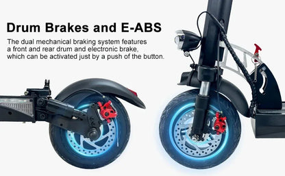 EMOKO HVD3 Electric Scooter Adult 10"City-road Tires E-Scooter 800W 48V15AH Battery City EScooter.