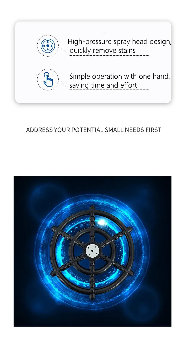 Nano Kitchen Sink Multi-Function Stepped Kitchen Sink 304 Stainless Steel Vegetable Washing Basin With High Pressure Cup Washer