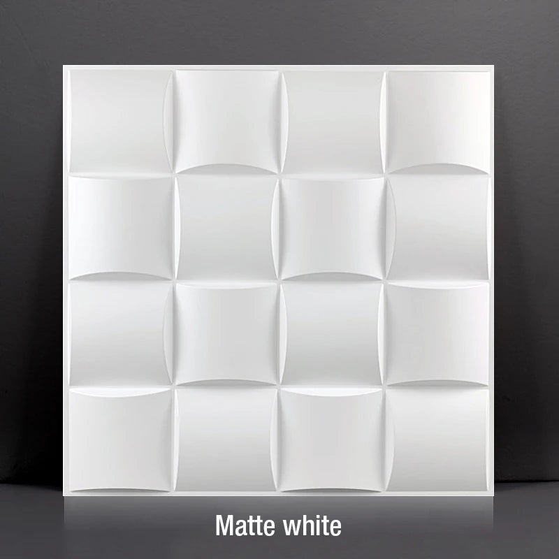 30x30cm 3D Wall Panel Geometric solid 3d Stone brick Living Room TV Background Decal Tile Mold 3D wall sticker bathroom kitchen