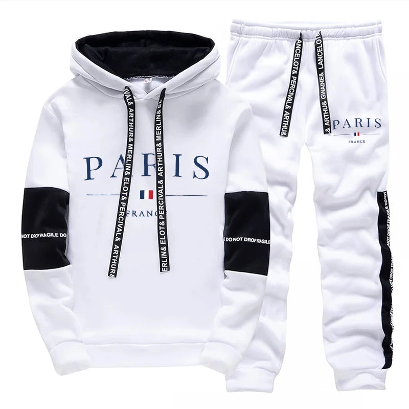 Hoodies Sweatshirts for Men Versatile Sweatpants Fashion High Quality Sports Sportswear Autumn Winter Comfortable Daily Dressing.