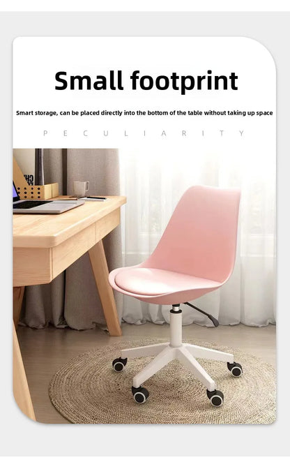 Computerstuhl Bürositz Mädchen Schlafzimmer Lift Make-up Stuhl Rückenlehne einfach sitzend und bequem