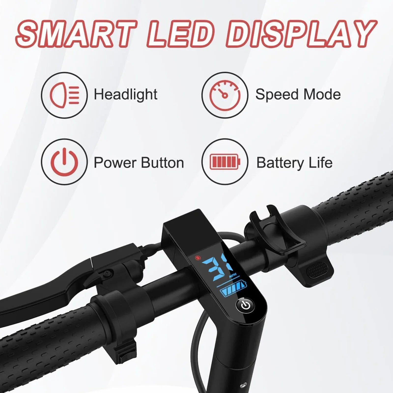 JUICEASE M365 P7 Electric Scooter 35KM Range 600W Powerful Motor 20°Climbing 36V 10.5AH with Turn Signal Escooter Christmas Gift.