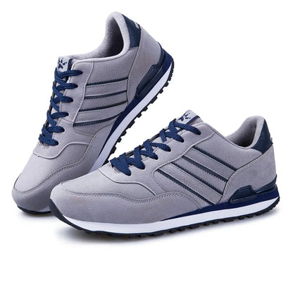 Brand Sneakers Men Outdoor Running Shoes High Quality Lace-Up Men Casual Shoes Fashion Comfortable Walking Shoes Tenis Hombres