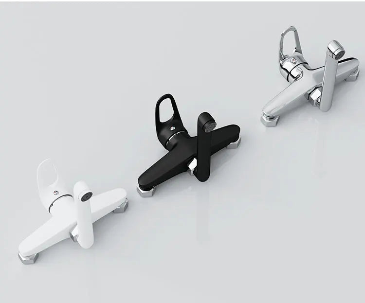 Kitchen Faucet Mixers Wall Mounted Single Handle Mixer Tap Sink Faucet Rotation Hot Cold Water Mixer Mop Pool Tap Basin Faucet