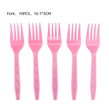 Disney Rosa Stich Geburtstag Party Dekorationen Mädchen Einweg Geschirr Ballon Kuchen Topper Tischdecken Liefert Baby Dusche