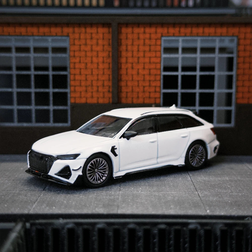 MGT 1/64 RS6 ABT Alloy Diecast Model Car Collection Toy Station Vehicle Gift For Adults （Without  packaging）.